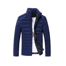 Męska kurtka pikowana Gregor - 8 kolorów Niebieski - rozmiar nr S, Rozmiary XS - XXL: ZO_233235-M