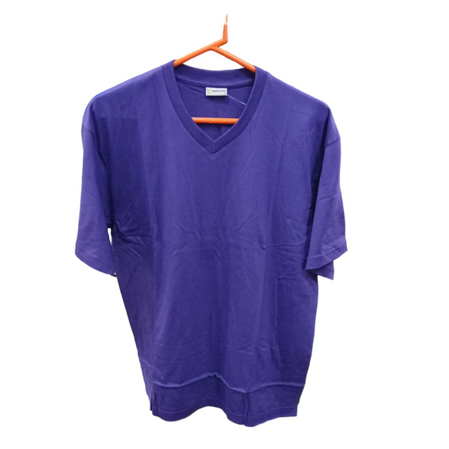 Ženska majica z V-izrezom - vijolična, velikosti XS - XXL: ZO_268289-L 1