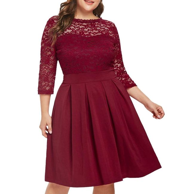 Rochie plus size de damă Maev 1