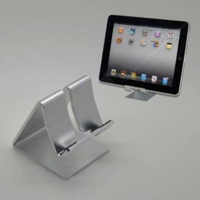 Elegancki aluminiowy stojak na tablet 1