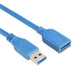 Nagy sebességű USB 3.0 hosszabbító kábel - 3m