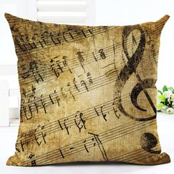 Navlaka za jastuk sa muzičkim motivima - 9 varijanti