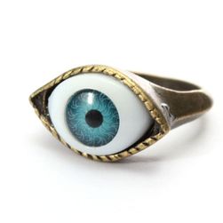 Винтидж пръстен - хипнотизиращо око