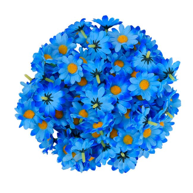 Umělé dekorační květy - 100 kusů 1