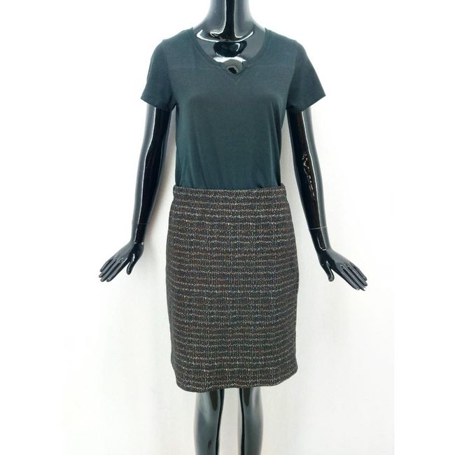 Dámská módní sukně Un temps pour Elle, černá, Velikosti textil KONFEKCE: ZO_0b771938-18ac-11ed-8f1a-0cc47a6c9c84 1