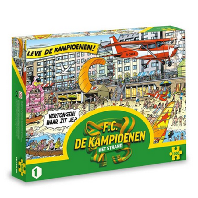Puzzle FC De Kampioenen - plajă ZO_9968-M2617 1