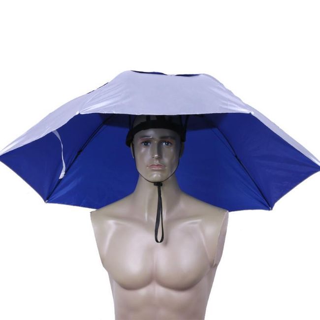 Skládací deštník na hlavu 1