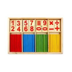 Dřevěná vzdělávací hračka Counting2