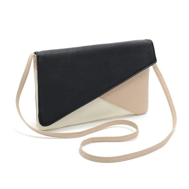Dámská designová kabelka v obdélníkovém tvaru - 4 barvy 1