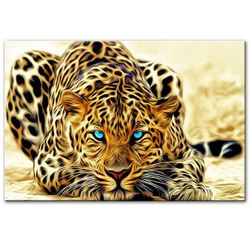 Pictură pe pânză fără ramă - ghepard WB5