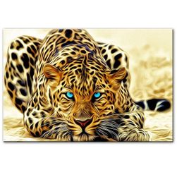 Painting on canvas without frame - cheetah WB5