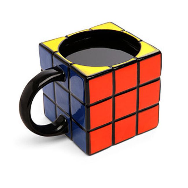 Керамична чаша - Кубчето на Рубик 1