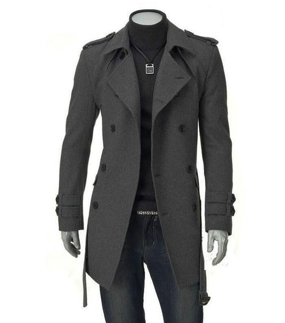 Мъжко палто Brent - 2 варианти 1