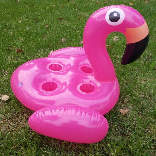 Inflatable flamingo - drink holder JM937 1