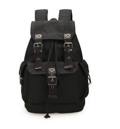 Pánský batoh v tmavých barvách - 3 varianty