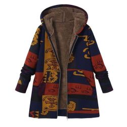 Kabát pulóver Kissa - narancssárga - 3XL, XS - XXL méretben: ZO_226911-3XL