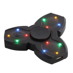 LED Fidget spinner z głośnikiem bluetooth
