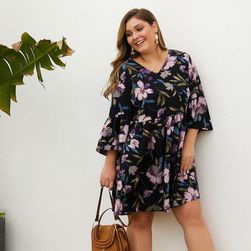 Damska plus size sukienka TF6947