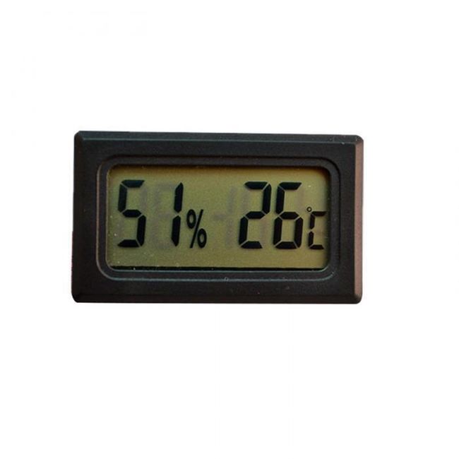 Mini termometru și higrometru cu afișaj LCD 1