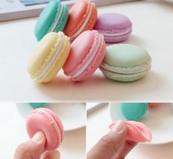 Mini tároló doboz - macaron