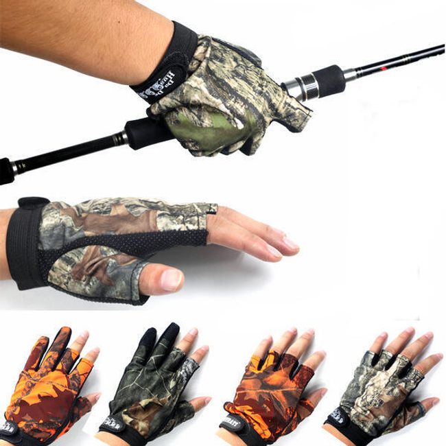 Нехлъзгащи ръкавици за риболов 1