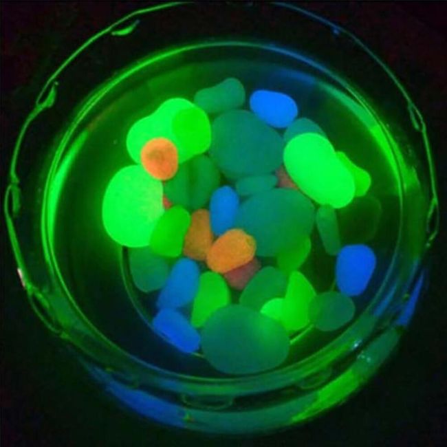 Pietre decorative luminoase pentru acvariu MLJ2 1