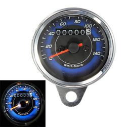 Univerzálny motocyklový tachometer s počítadlom kilometrov