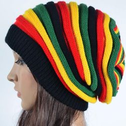 Dzianinowa czapka rasta