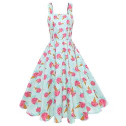 Ретро рокля в стил 50-те години - 4 варианта
