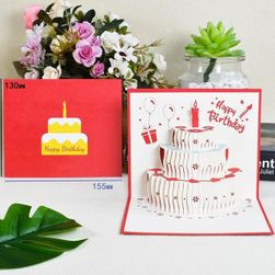 3D greeting card KRA457