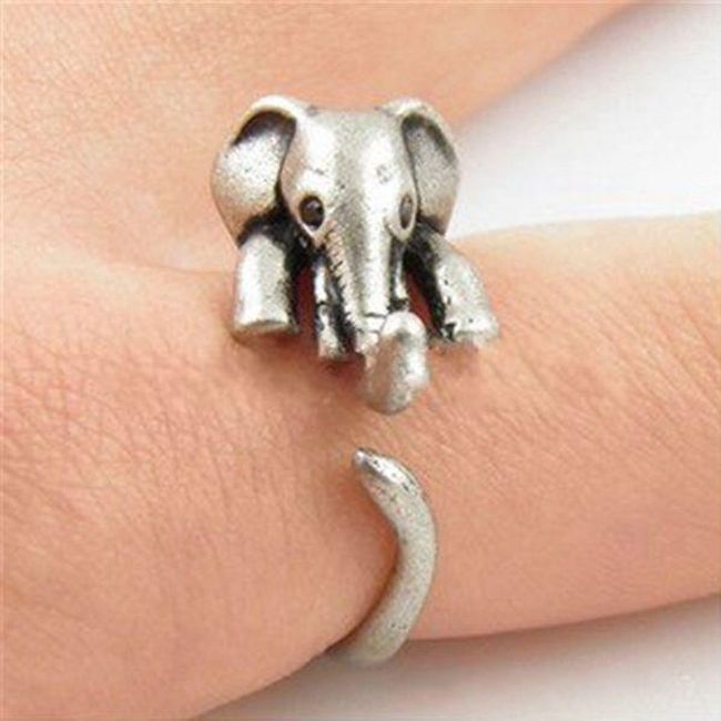 Vintage prstýnek slon 1