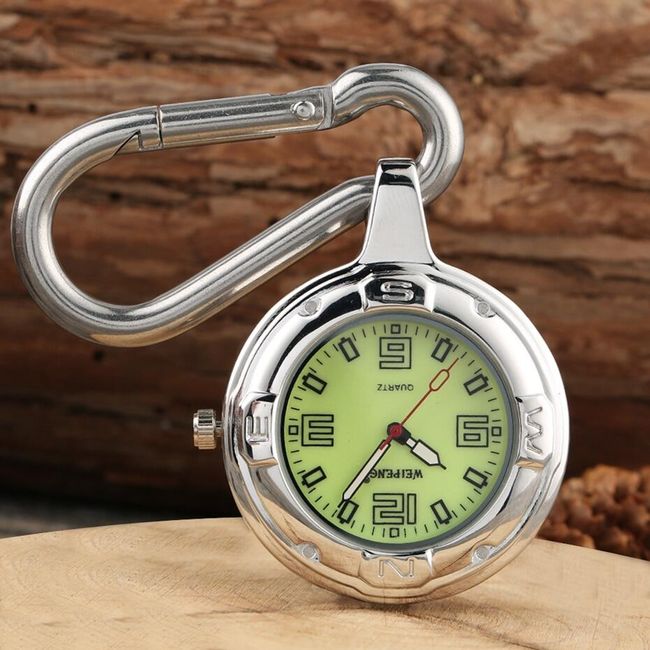 Unisex watch on a carabiner KO8 1