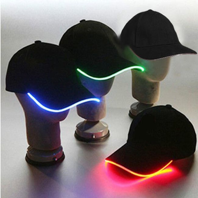 Șapcă cu lumină LED - lumina în 3 culori 1