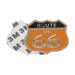 Samolepka na auto Route US 66 - oranžová