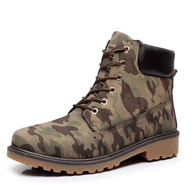 Unisex kotníkové zimní boty - 5 barev camouflage - 38, Velikosti OBUV: ZO_236316-38 1