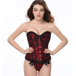 Women's corset with thongs DK97