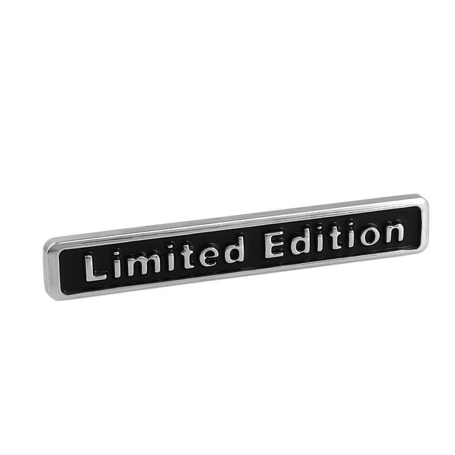 3D метален стикер за автомобил - Limited Edition 1