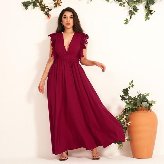 Rochie lungă de damă TF2645 1