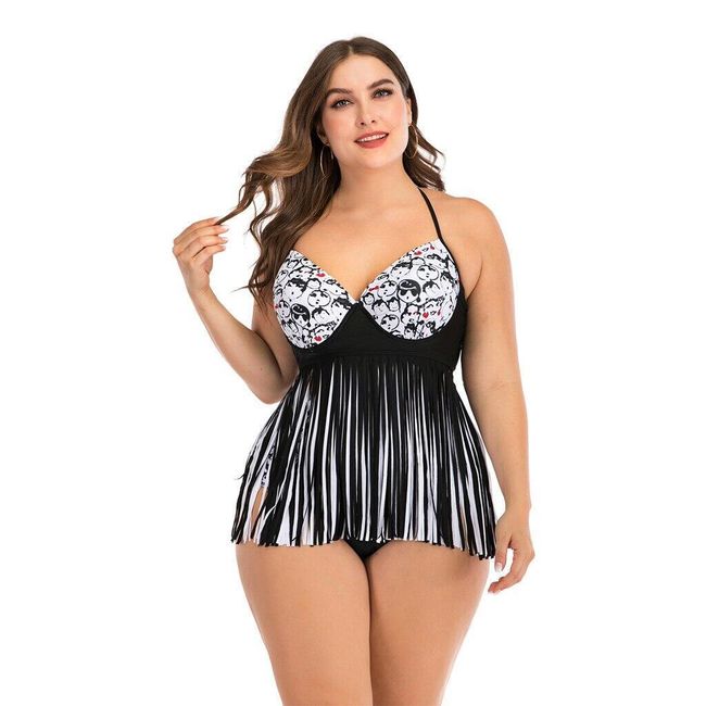 Damski strój kąpielowy plus size TF2138 1