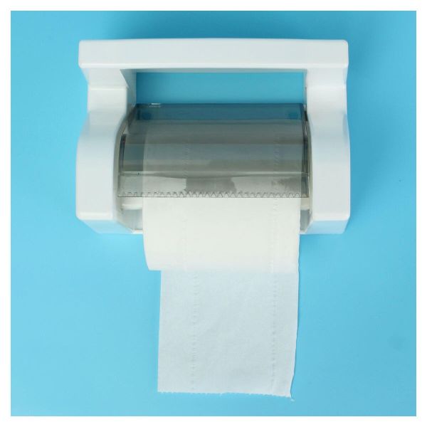Držač za toaletni papir - beli