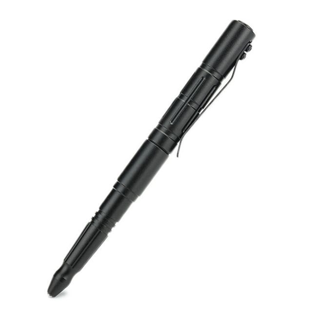 Długopis taktyczny metalowy - czarny 1