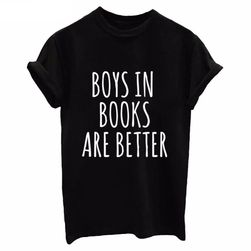 Dámské tričko - Boys In Books Are Better