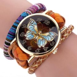 Часовник с гривни и папийонка - 7 цвята