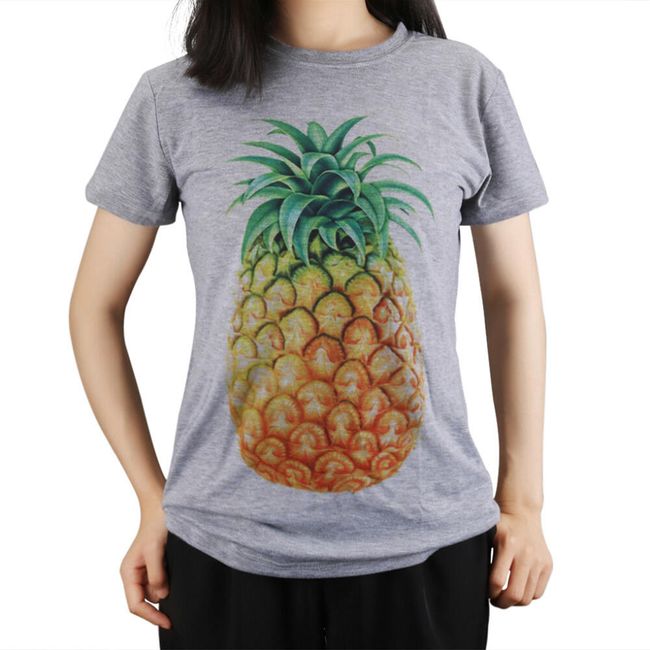 Tričko s ananásom pre ženy 1