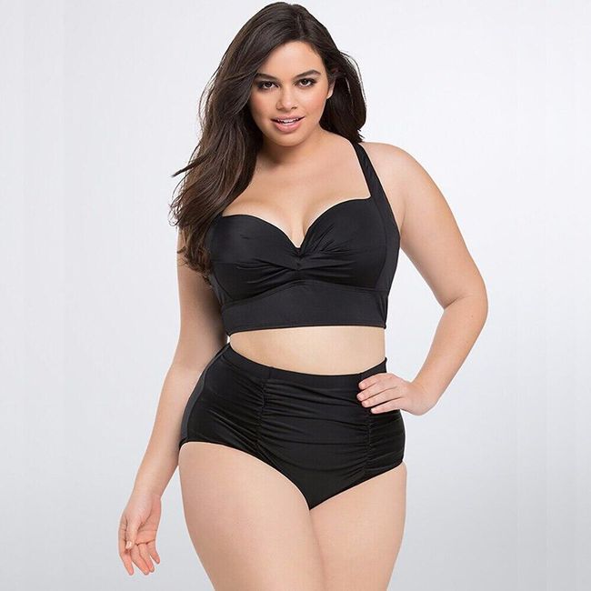 Damski strój kąpielowy plus size TF3532 1