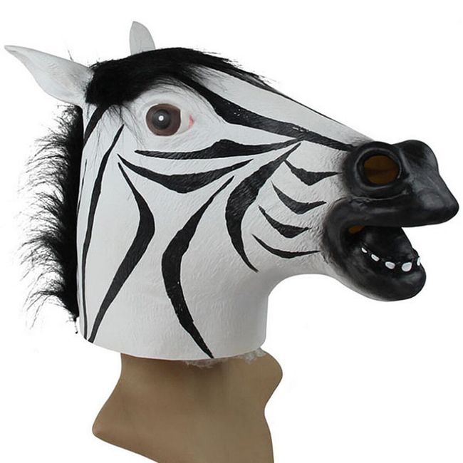 Zebra - maska 1