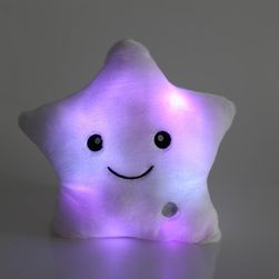 LED възглавница със звездичка - 5 цвята