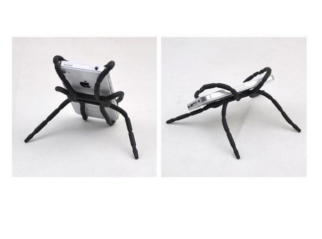 Univerzální silikonový pavouk černá 1