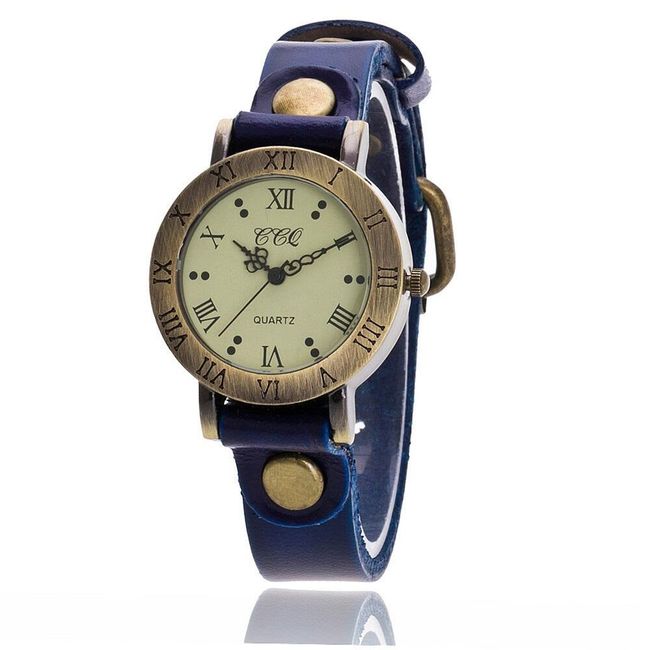 Zegarek damski w stylu vintage - 8 kolorów 1