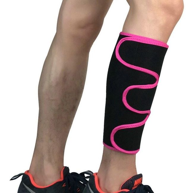 Kompresní lýtkový chránič na suchý zip (2 ks) - různé barvy 1